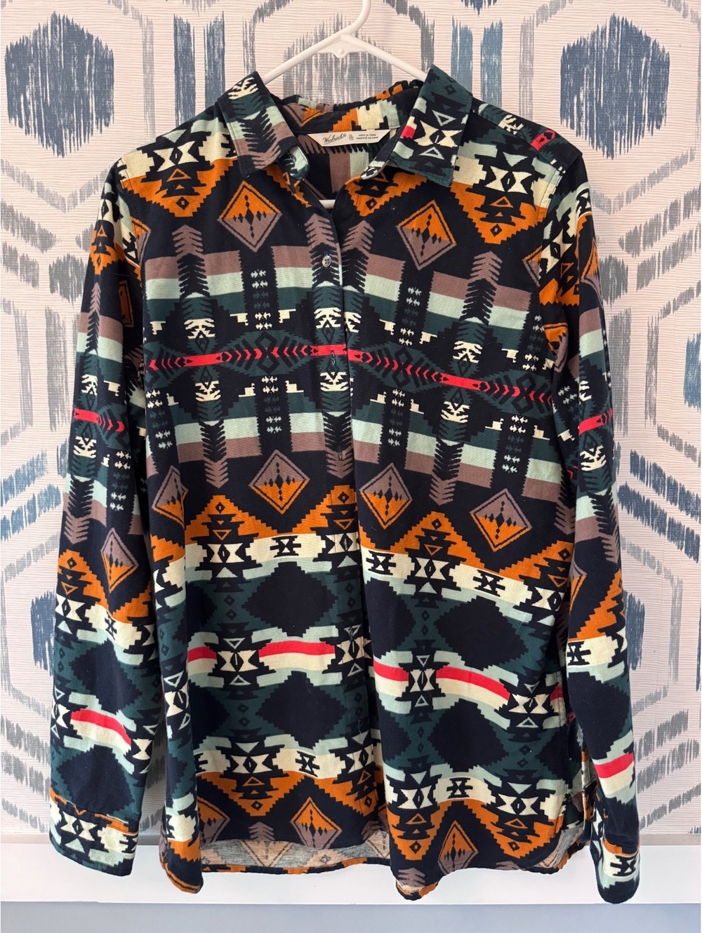 Woolrich Brushed Cotton Button Down
